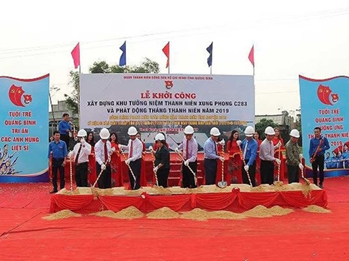 Khởi công xây dựng Khu tưởng niệm Thanh niên xung phong C283