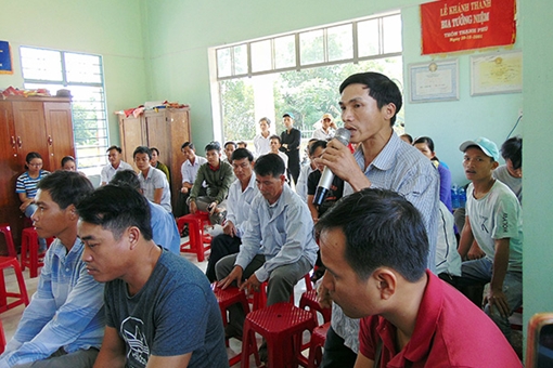 Đối thoại để giải quyết tình trạng gây ô nhiễm của trại lợn Thái Việt