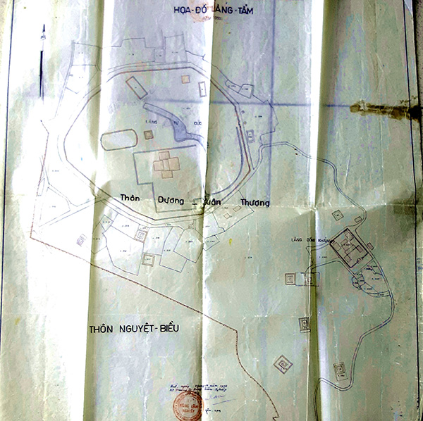 Phát hiện bản đồ liên quan đến lăng mộ phi tần vua Tự Đức - Báo ...