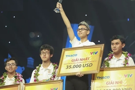 Chàng trai xứ Nghệ đăng quang Đường lên đỉnh Olympia năm 2019