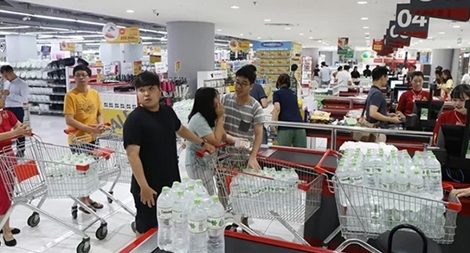 “Cháy” mặt hàng nước đóng chai dung tích lớn