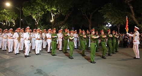 Đoàn Nghi lễ CAND sẽ diễu hành trên phố đi bộ Đà Nẵng 