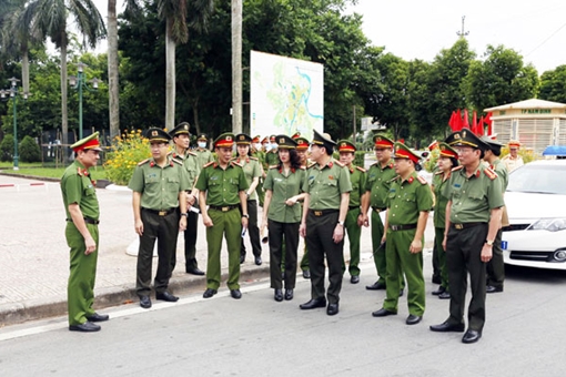 Siết chặt ANTT, bảo vệ tuyệt đối an toàn Đại hội đại biểu Đảng bộ tỉnh Nam Định lần thứ XX