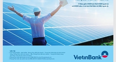 VietinBank thúc đẩy tín dụng xanh trong phát triển bền vững