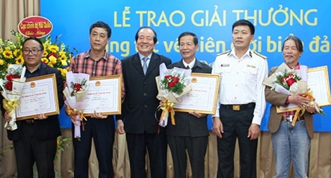 Trao Giải thưởng Sáng tác về biên giới, biển đảo