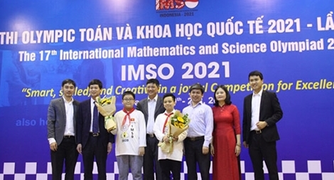 Việt Nam giành 20 Huy chương tại Kỳ thi Olympic Toán và Khoa học quốc tế