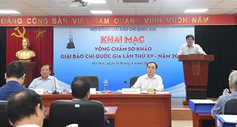 1.823 tác phẩm vào vòng Sơ khảo Giải Báo chí quốc gia năm 2020