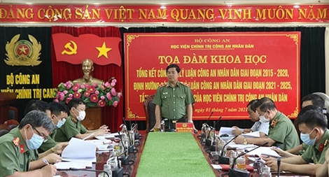 Tổng kết công tác lý luận CAND giai đoạn 2015-2020, định hướng đến năm 2025