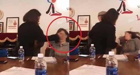 Công an vào cuộc vụ phụ huynh “tát cô giáo” 