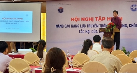 Nâng cao năng lực truyền thông, báo chí về phòng chống tác hại của thuốc lá