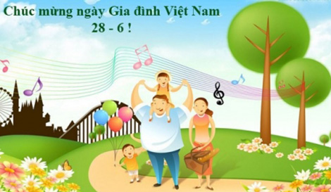 Hưởng ứng Ngày gia đình Việt Nam 28/6