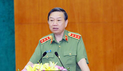 Bộ trưởng Bộ Công an chỉ đạo về công tác quản lý cán bộ