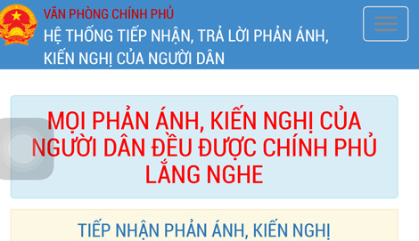 Công chức bị xử lý từ phản ánh, kiến nghị trên Cổng Thông tin điện tử Chính phủ