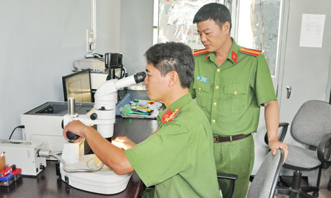 Những người kiến tạo chiến công bằng... kỹ thuật hình sự