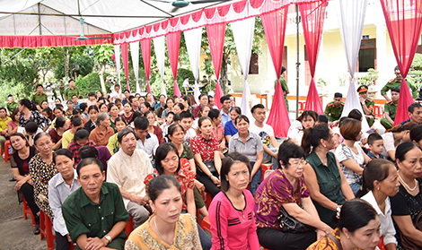 Trại giam Ninh Khánh tổ chức Hội nghị gia đình phạm nhân 2018