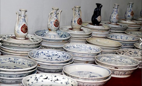 Trưng bày hiện vật từ 9 tàu cổ đắm trên vùng biển Việt Nam