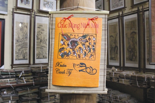 Ký ức về dòng tranh dân gian Đông Hồ