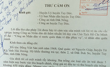 Công an huyện Tuy Đức kịp thời cứu nạn, hạn chế thiệt hại cho người dân