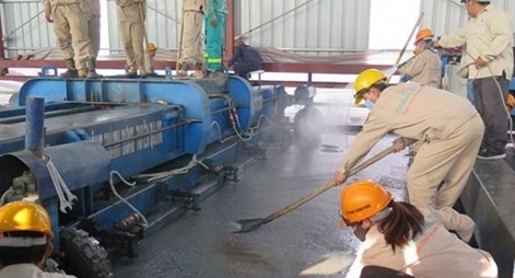 Lắp trạm cân tự động, giới hạn tốc độ để giữ chất lượng cầu Thăng Long