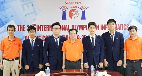 Cả 4 học sinh Việt Nam đoạt Huy chương tại Olympic Tin học quốc tế 2021