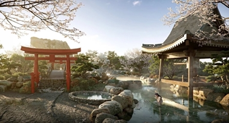 Cận cảnh tổ hợp Onsen 1.000 tỷ  Trong Ecopark, Phát Triển Bởi 3 “Ông Lớn” Nhật Bản