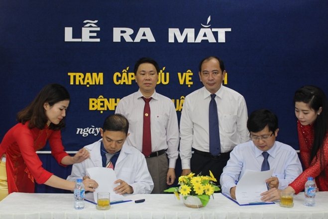 Trạm cấp cứu vệ tinh 115 thứ 20 đi vào hoạt động