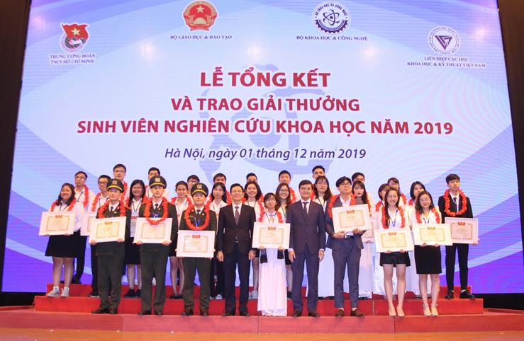 Học viện ANND giành giải nhất cuộc thi "Sinh viên nghiên cứu khoa học" năm 2019