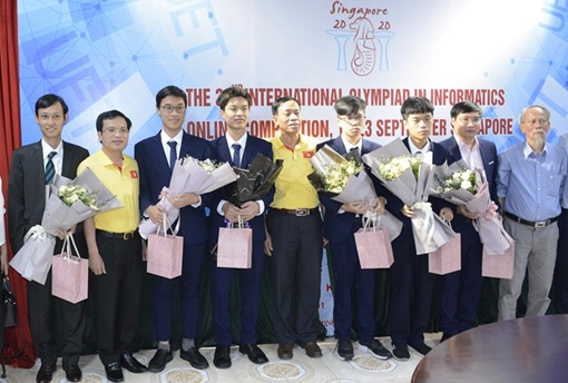 Việt Nam giành HCV cuộc thi Olympic Tin học quốc tế 2020