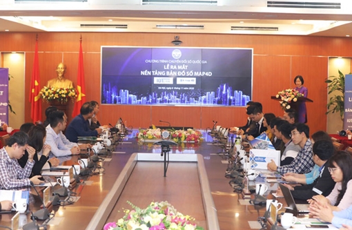 Ra mắt nền tảng bản đồ số đầu tiên do người Việt làm chủ công nghệ