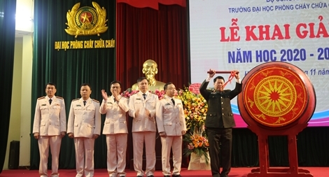 Đại học PCCC khai giảng năm học mới