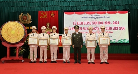 Trường Cao đẳng ANND I khai giảng năm học mới