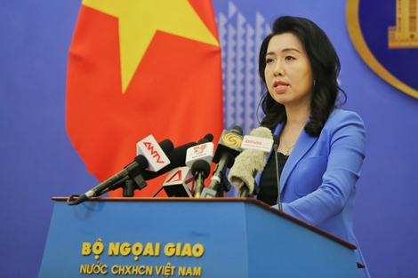 Phản đối việc tái diễn hành vi vi phạm chủ quyền Việt Nam của nhóm tàu Trung Quốc