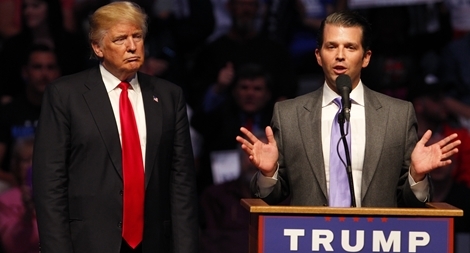 Con trai ông Trump khẳng định bố là tương lai đảng Cộng hoà 