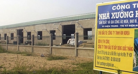 Chính quyền xã “bật đèn xanh” cho doanh nghiệp xây nhà máy trái phép
