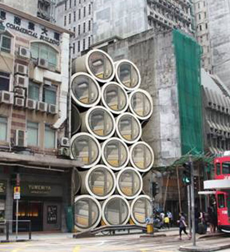 Độc đáo cấu trúc nhà ở bằng ống cống - Báo Công an Nhân dân điện tử