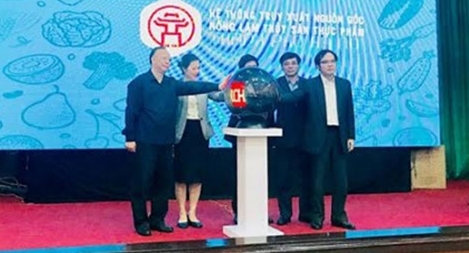 Ra mắt Hệ thống thông tin truy xuất nguồn gốc ở Hà Nội