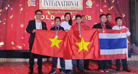 Việt Nam giành 40 huy chương tại cuộc thi “Tìm kiếm tài năng Toán quốc tế” năm 2019