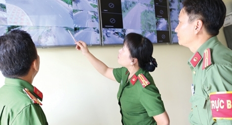 Nữ Trưởng Công an huyện đầu tiên của vùng đất sen hồng