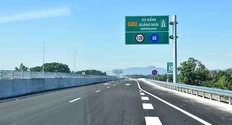 Khẩn trương khắc phục tồn tại để thu phí cao tốc Đà Nẵng - Quảng Ngãi