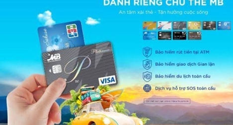 Chủ thẻ MB được bảo hiểm khi gặp rủi ro trong quá trình giao dịch thẻ