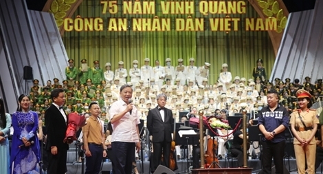 Đảm bảo an toàn tối đa cho người tham gia chương trình nghệ thuật “75 vinh quang CAND Việt Nam”