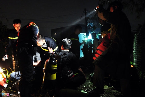 Lật sà lan trên sông Vàm Cỏ Đông, 2 người tử vong và mất tích