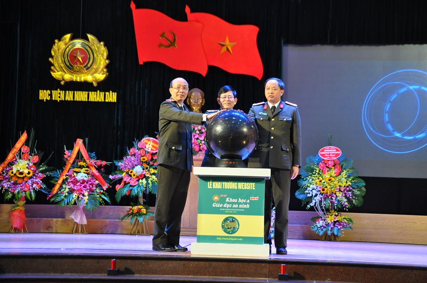 Khai trương website tạp chí Khoa học và giáo dục an ninh