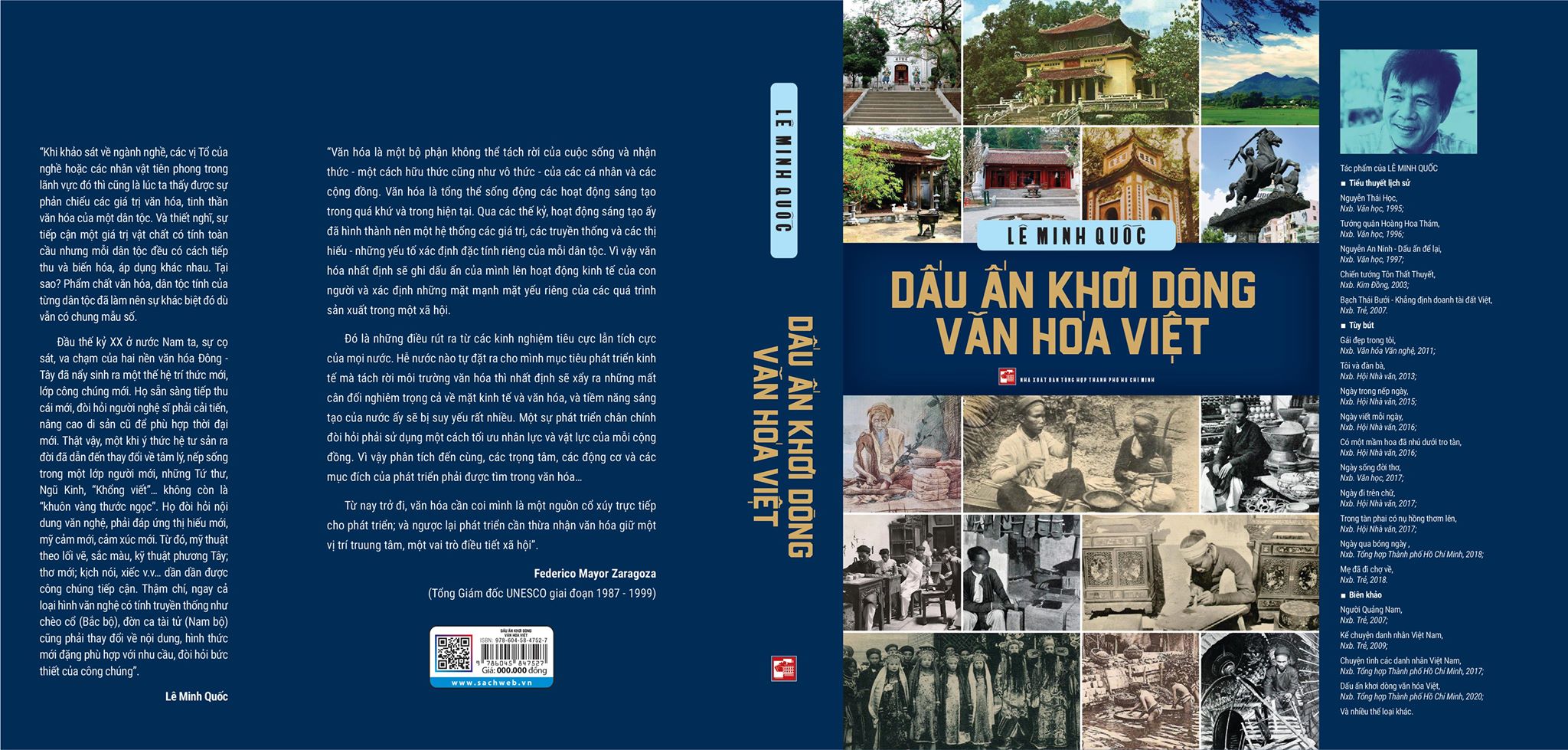 “Dấu ấn khơi dòng văn hóa Việt” – công trình mới của nhà báo, nhà thơ Lê Minh Quốc