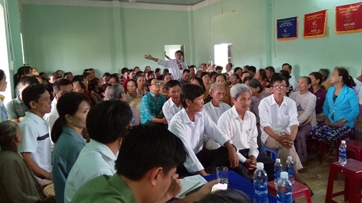 Người dân cần đồng thuận trong việc xây dựng lò đốt rác Đại Nghĩa