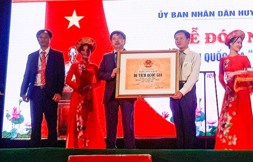 Làng cổ Lộc Yên được xếp hạng Di tích cấp Quốc gia