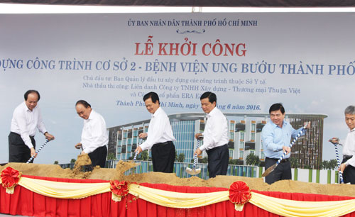 Khởi công xây dựng Bệnh viện Ung Bướu TP Hồ Chí Minh - cơ sở 2