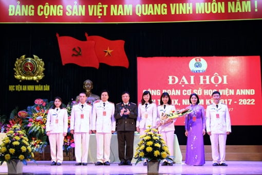 Đại hội Công đoàn Học viện An ninh nhân dân 