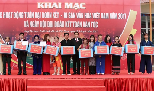 Khai mạc tuần “Đại đoàn kết các dân tộc - Di sản văn hóa Việt Nam”