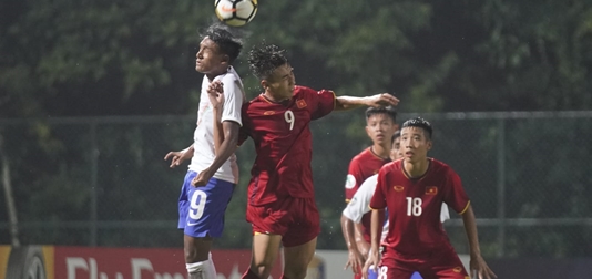 U16 Việt Nam thua U16 Ấn Độ trong trận ra quân